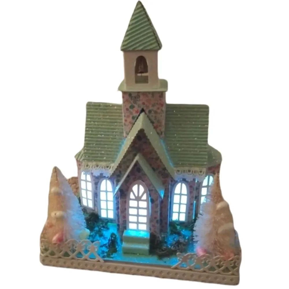 Pier 1 Spring Mint LED Chapel